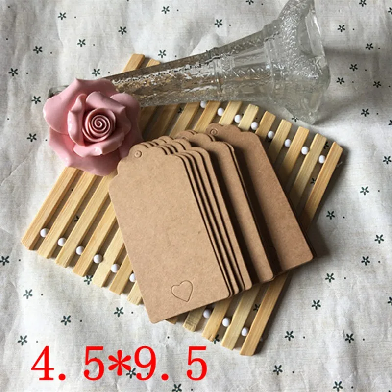 20 шт 38 вариантов дизайна DIY крафт-бумажные бирки несколько форм Рождество Свадьба Избранное вечерние этикетки подарочные карты Пустые бирки для багажа