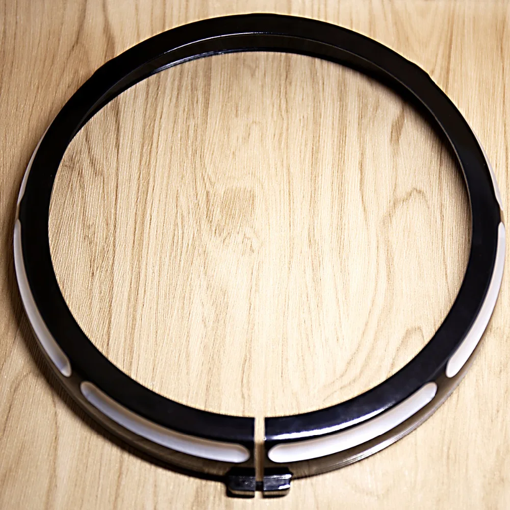 Налобный фонарь черного цвета 7 дюймов обшивка кольцо для Harley & Motorcycle Touring Street Glide 96