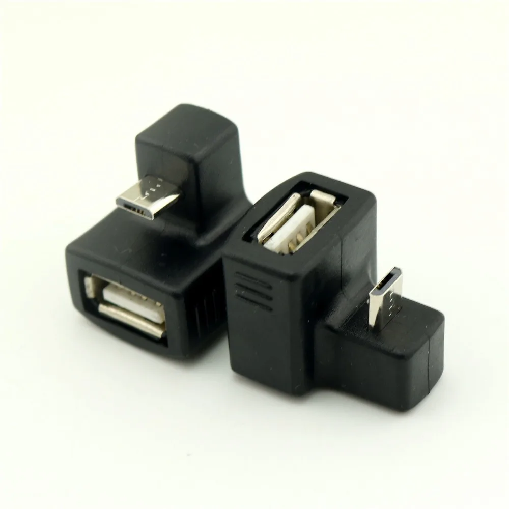 1 шт. OTG адаптер с Micro USB на 180 градусов|angle usb|angle connectorangle micro usb otg |