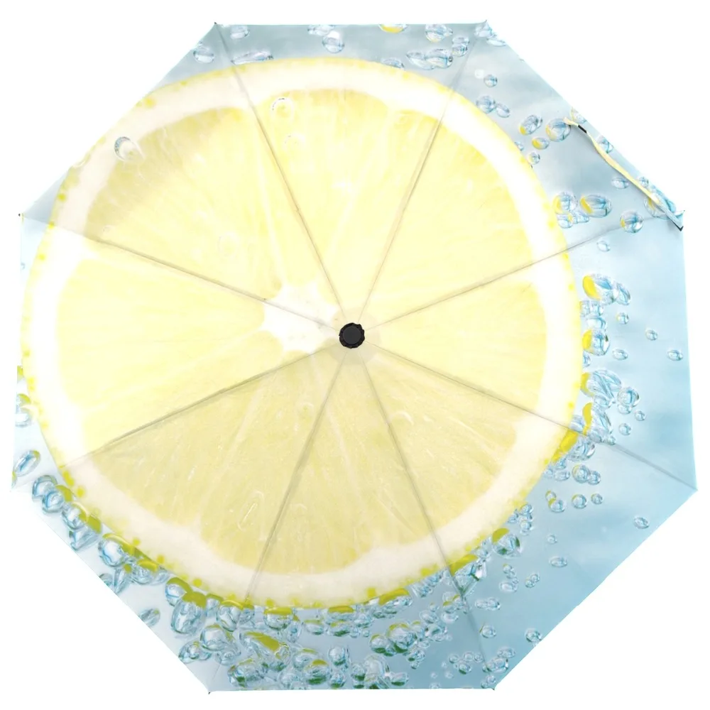 Susino Lemon ветрозащитные Зонты полностью автоматический открытый металлический