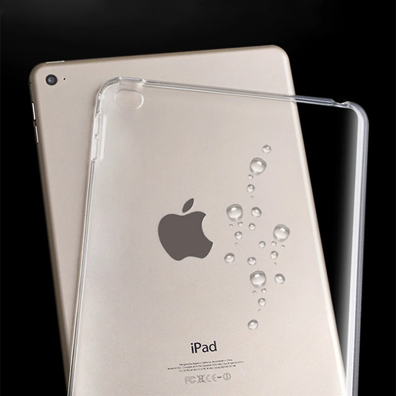 for iPad Air 2 1 Case mini 3 4 Clear TPU 9.7 2017 2018 Slim Back Cover ipad pro inch |