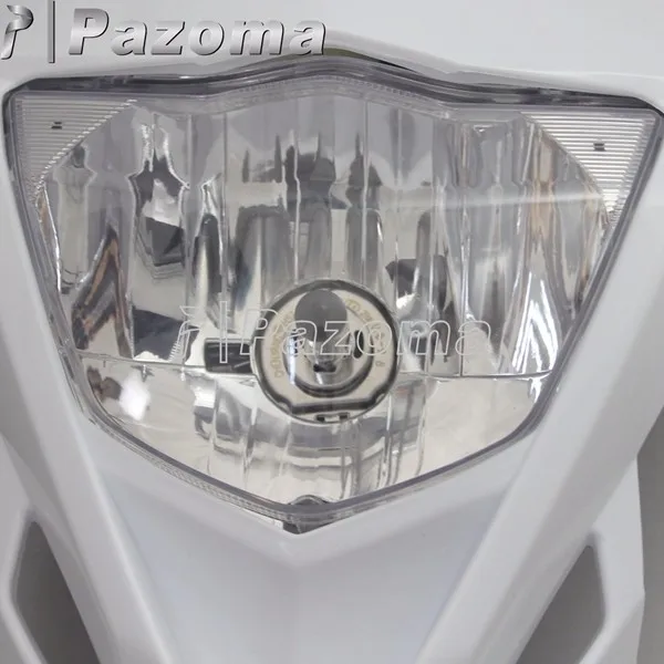 Для Yamaha универсальное Грязевое освещение для велосипеда мотокросса головной светильник Supermoto HS1 лампа головная лампа для Yamaha 15-16 WR250F 12-16 WR450F
