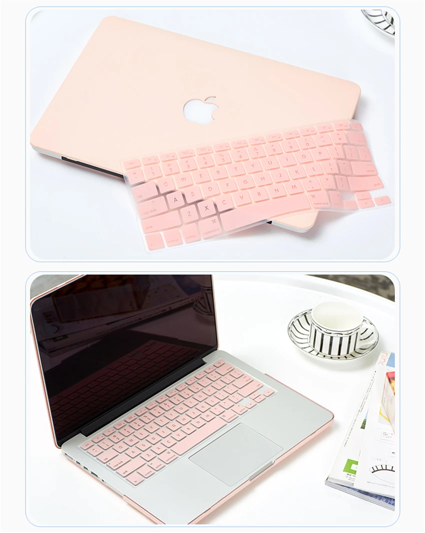 Защитный чехол для ноутбука Macbook Pro Air 13/13 образования легкой пены. 3/15 дюймов защитный Матовый Жесткий Пластик чехол+ клавиатура для ноутбука Mac Тетрадь крышка
