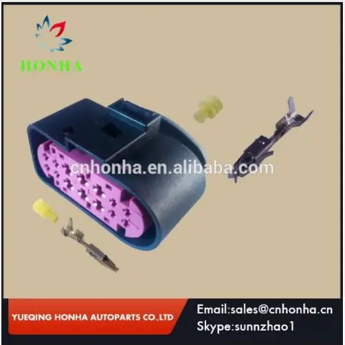 Разъем для автомобильной ксеноновой лампы 14 Pin/Way 1J0973737|auto lamp socket|headlight socketauto socket |