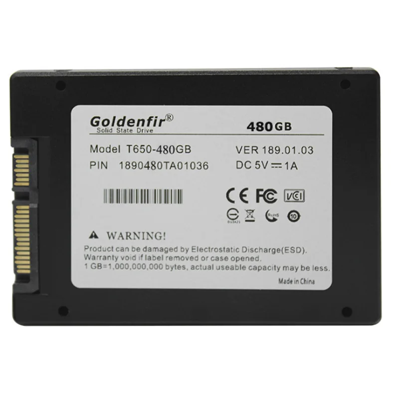 SSD жесткий диск SATA 2 5 240GB ТБ 1 960GB 500GB 480G 120GB 60GB внутренний HD HDD твердотельные диски 120