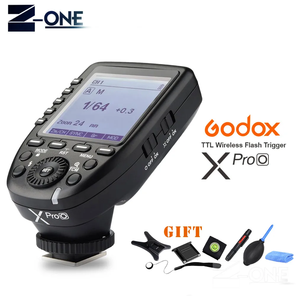 KIT 1 Godox TT685O 2,4G HSS ttl GN60 Вспышка Speedlite+ Xpro-O триггер передатчик Комплект для Olympus Panasonic+ Бесплатный подарок - Цвет: KIT 1