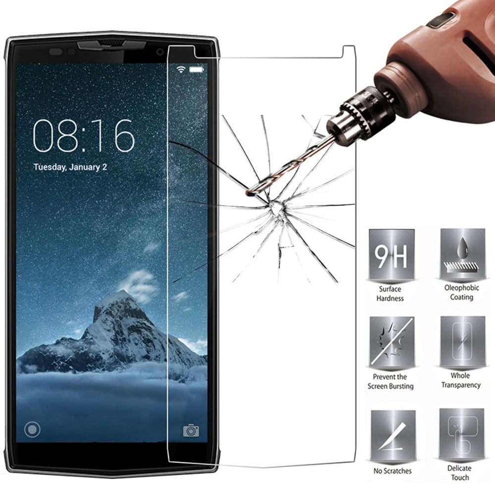 2.5D 9H Закаленное стекло протектор экрана для Doogee X9 Pro X5 Max X50 X10 X53 VE X20 X20L X30 X30L X55 X60L |