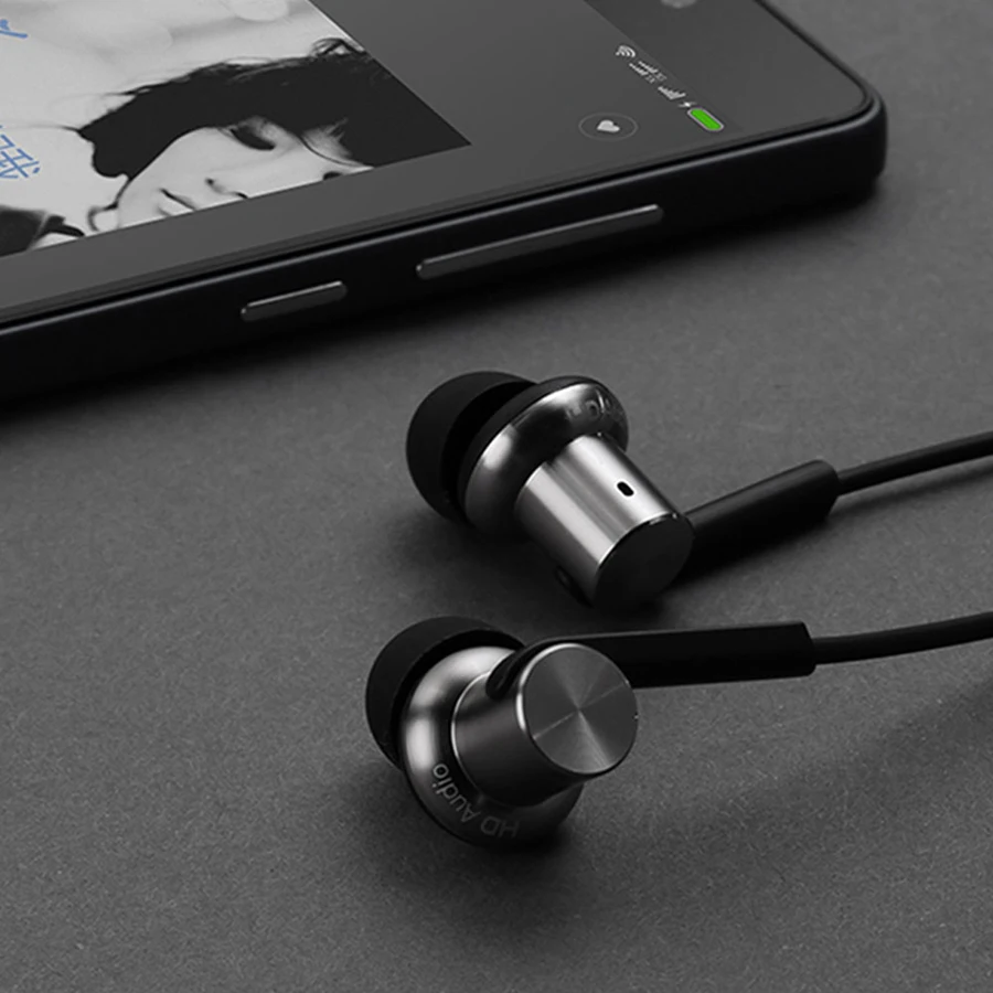 В наличии Original Xiaomi Hybrid наушники-вкладыши стерео наушники с микрофоном серебро
