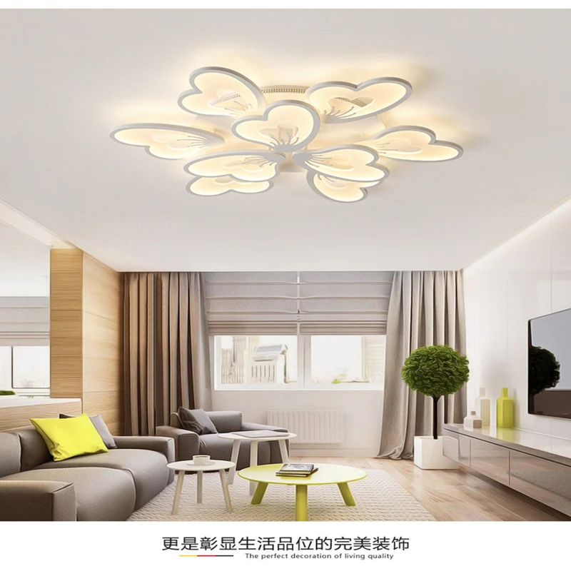 Современная светодиодная люстра приложение с пультом дистанционного управления