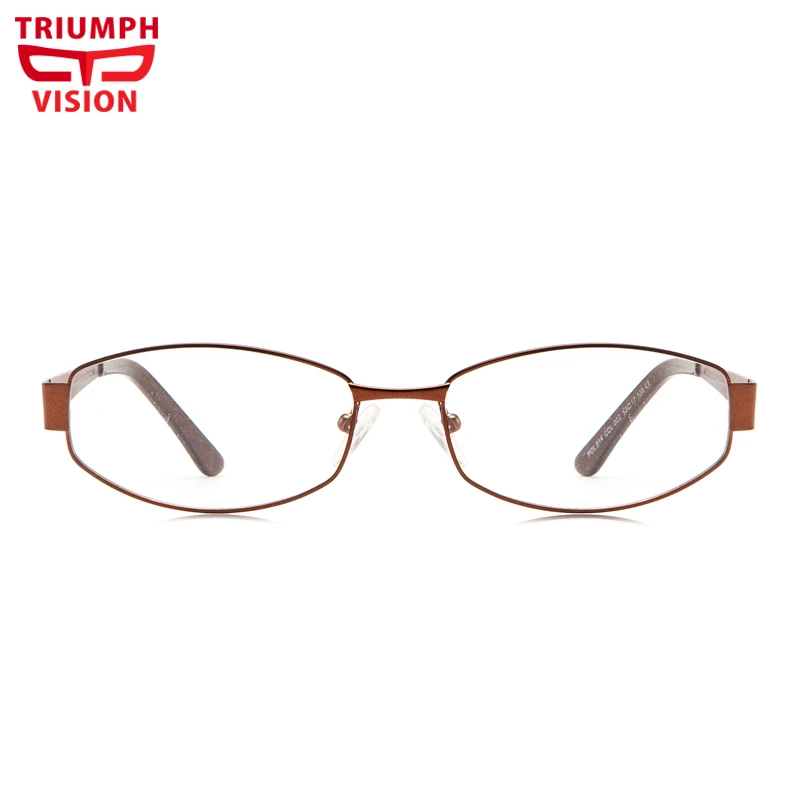 Очки овальные женские с диоптриями TRIUMPH VISION компьютерные фотохромные очки для