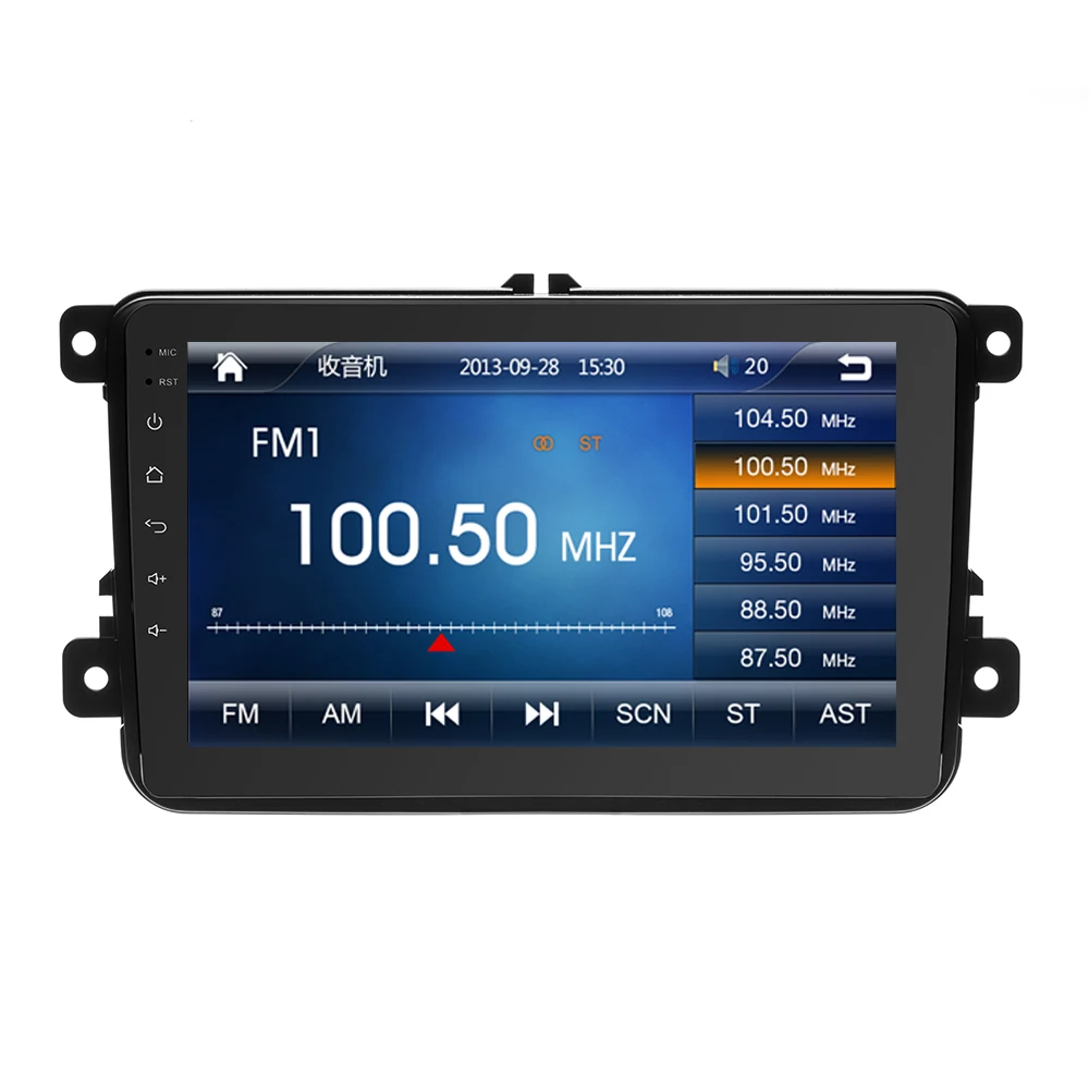 Podofo Android 6 0 автомобильный радиоприемник 8 &quot2din DVD 1024x600 gps навигация емкостный Bluetooth