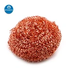 Металлический наконечник для паяльника, инструмент для чистки, универсальный провод, наконечник для паяльника, очиститель проводов, губчатый шар