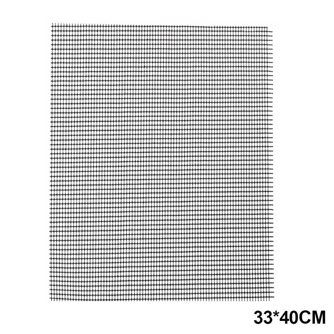 33x40CM Круглый прямоугольный гриль из нержавеющей стали для барбекю, проволочная сетка для барбекю, инструмент для барбекю, антипригарный гриль из нержавеющей стали, проволочная сетка для печи - Цвет: 33x40CM