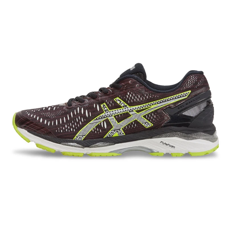 ASICS мужская обувь дышащая противоскользящая износостойкая Беговая инкапсулированная Спортивная обувь Кроссовки уличная спортивная Удобная - Цвет: T6A1N-2590