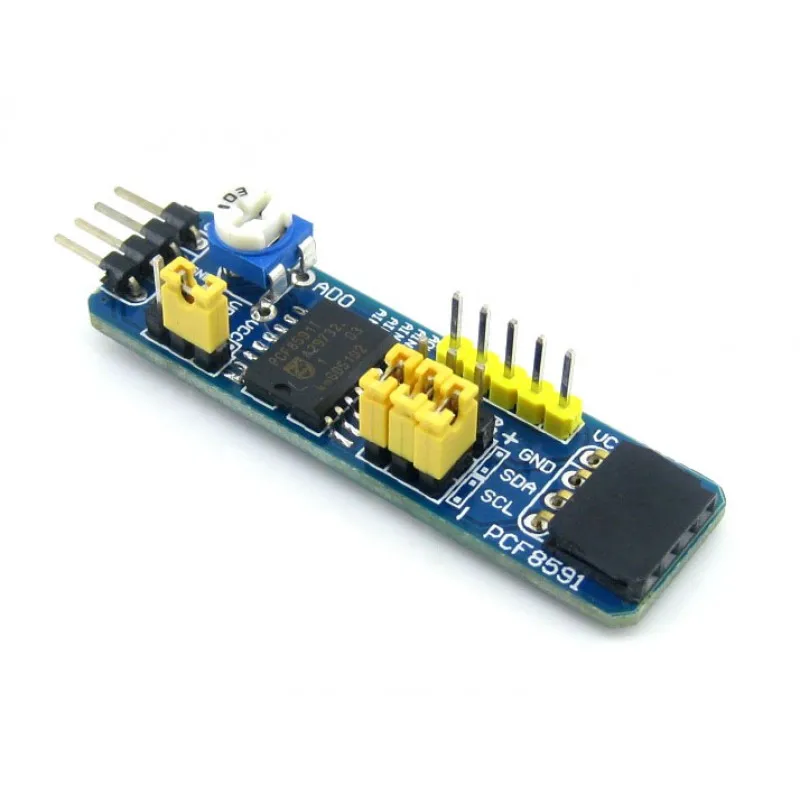 PCF8591 AD DA Совета модуль 8-бит/D/A с I2C разъем регулируемый резистор аналоговый