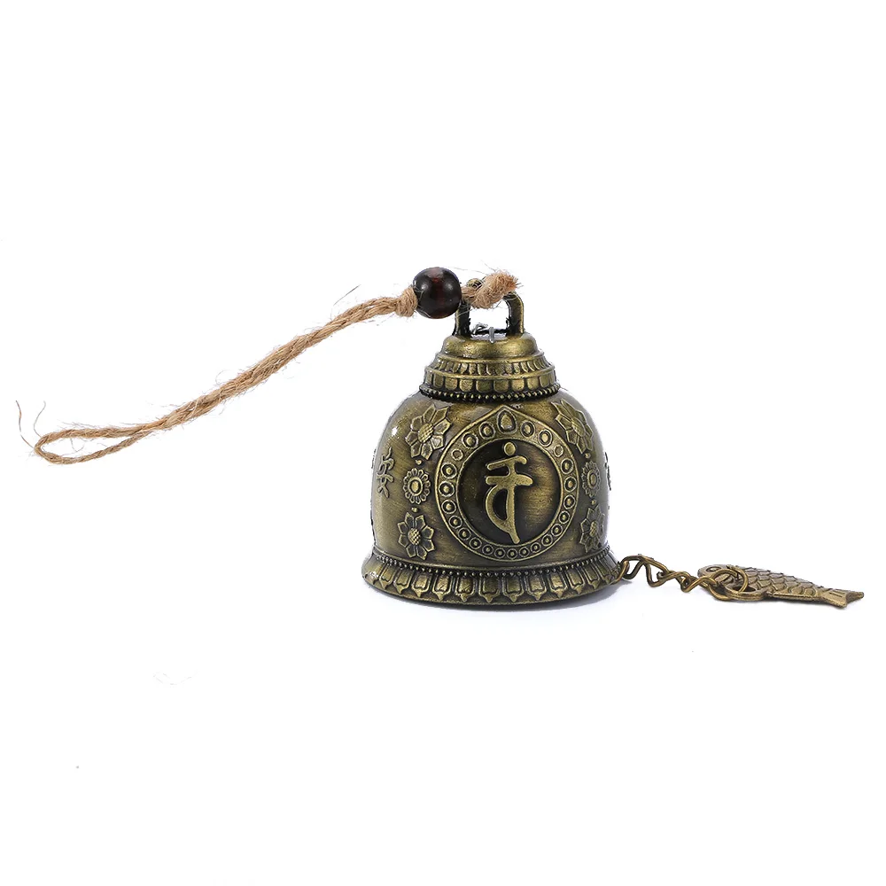1 шт. статуя Будды с изображением ветряного колокольчика сплав латунь