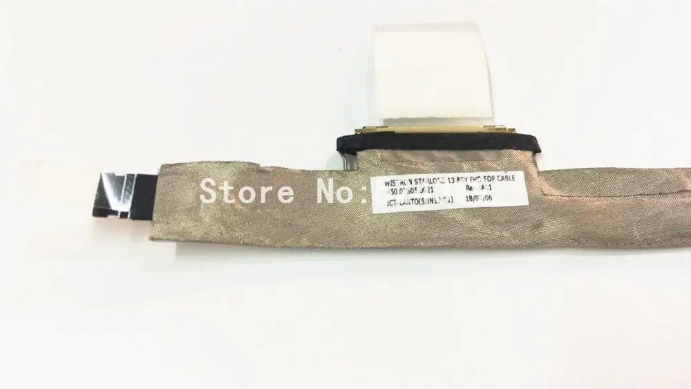 Новый ЖК-кабель для ноутбука DELL Inspiron 13 7368 Stariord 0VFF2J 450.07S05.0021 LVDS светодиодный кабель