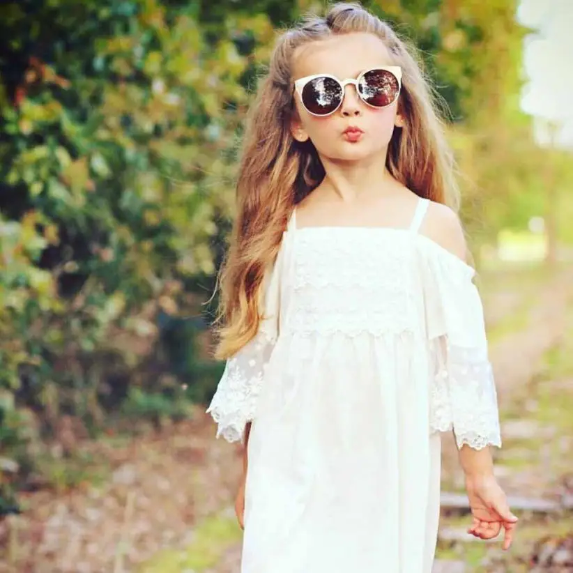 Wholesale Summer Children Clothes Princess Wedding Banquet Prom Pageant Party Kids Dresses For Girls Flower Girl | Детская одежда и