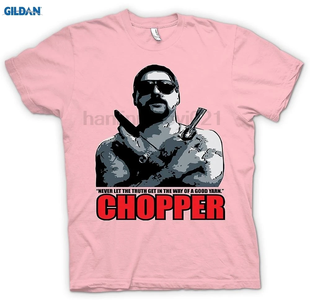 Мужская Футболка GILDAN Chopper Reid Good Yarn Movie Comedy|Мужские футболки| |