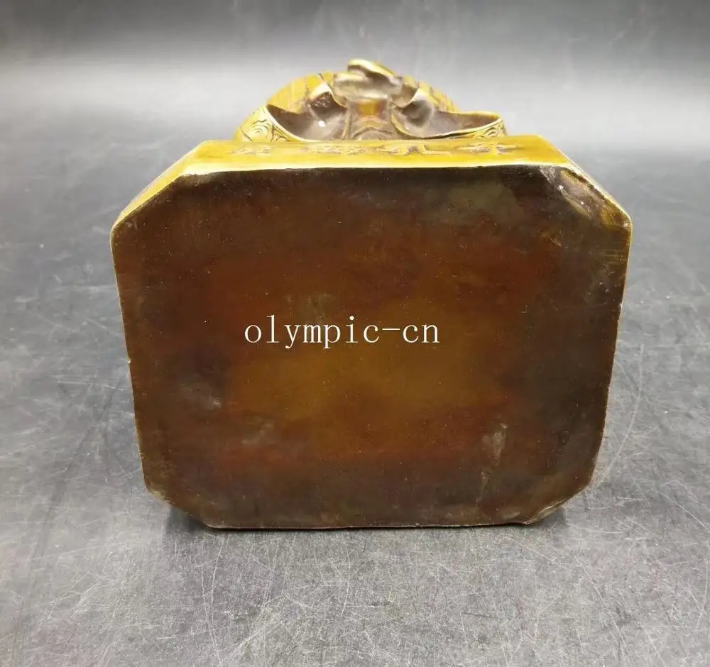12'' copper carved school fengshui decor chinese educator philosopher Confucius |