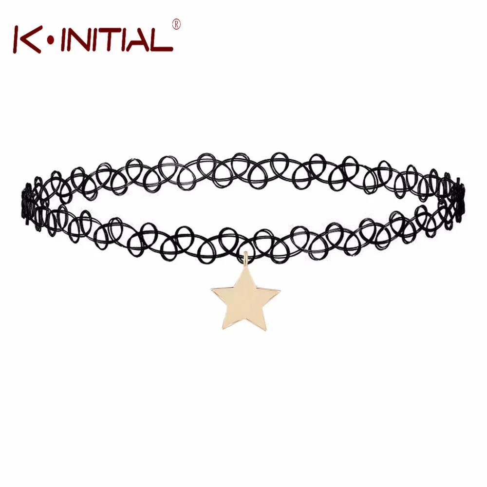Ожерелье чокер с подвеской в виде звезды|choker necklace|necklace womencollar necklace |