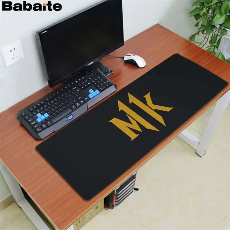 Lock Edge 40X90cm Babaite дизайн Mortal Kombat 11 фиксирующий край коврик для мыши игровой резиновый ПК компьютерный игровой коврик для мыши - Цвет: Lock Edge 40X90cm