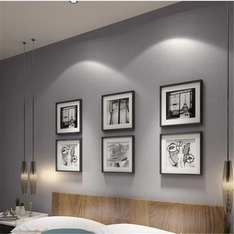 Обои из нетканых материалов для спальни теплые обои гостиной 3d шелк простые