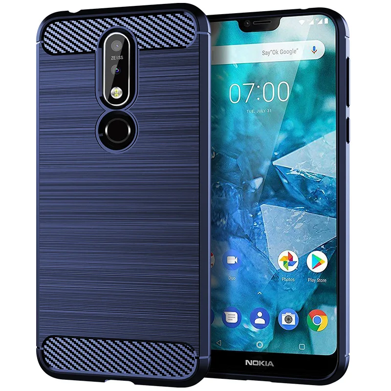 ETECLA For Nokia 5 Case Cover Nokia5 Premium Original Silicone Shockproof Protective TPU |