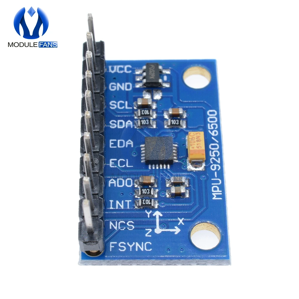 I2C IIC SPI MPU9250 Сенсор модуль MPU 9250 9 ось Отношение гироскопа ускоритель + магнитометр