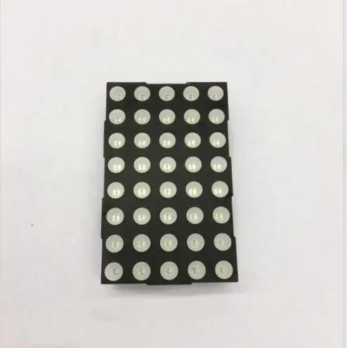 Светодиодный матричный дисплей 5x8 5 мм Красный общий катод светодиодный 2058AS 10 шт. |