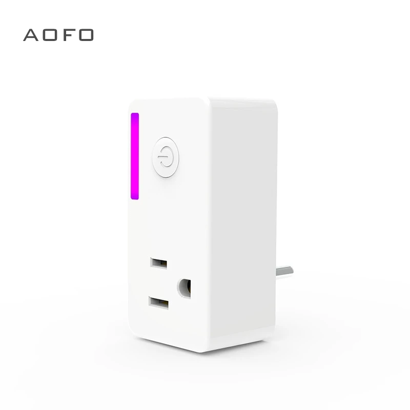 Умная розетка AOFO с Wi-Fi и мониторингом энергии концентратор не требуется