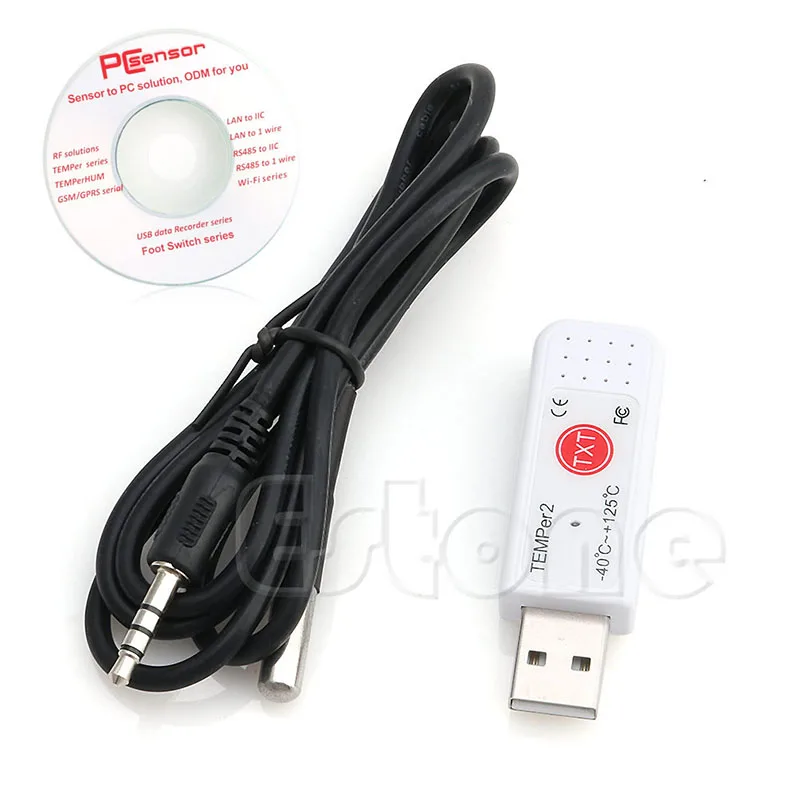 USB термометр гигрометр датчик температуры регистратор данных рекордер для ПК