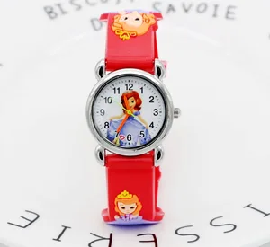 3D модные детские часы с героями мультфильмов, силиконовые цифровые часы для детей, для мальчиков, рождественский подарок, наручные часы, 10 шт.