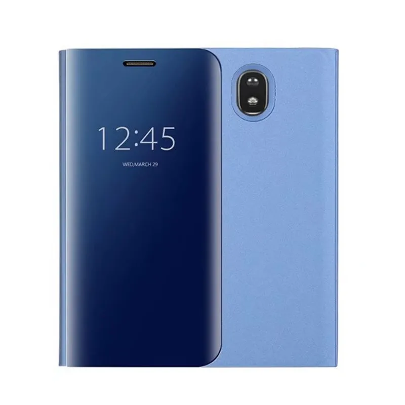 MDFUNDAS зеркало вертикальный стенд крышка для samsung J7 2017 чехол жесткий
