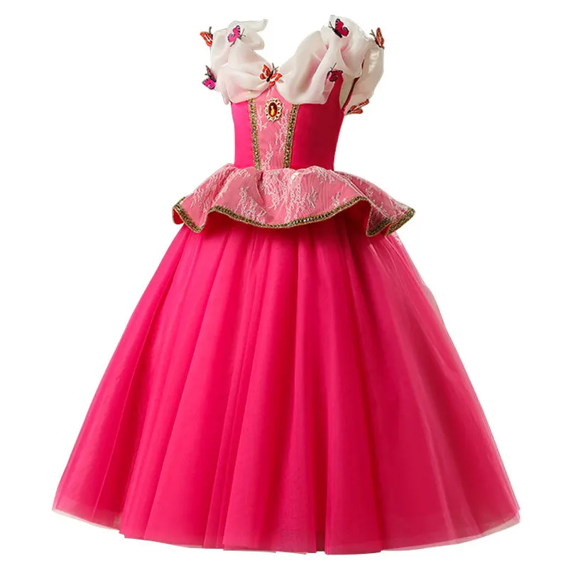 2020 Girls Dresses cartoons Beauty Cosplay Dress Baby Kids Halloween Party Princess Chlidred Tutu Christmas | Детская одежда и