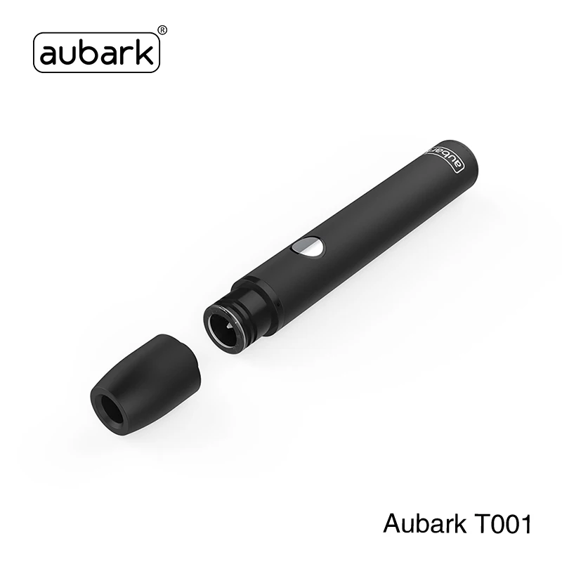 2 шт./лот 100% Aubark T001 1100 мАч тепло не сжигает устройство vape ручка Тепловая