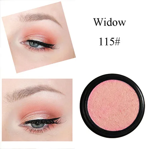 Eyeshadow 115 Горячая мода макияж тени для век мягкие тени с металлическим блеском цвета Тени для век металлик косметика для глаз на все виды кожи Прямая поставка - Цвет: Eyeshadow 115
