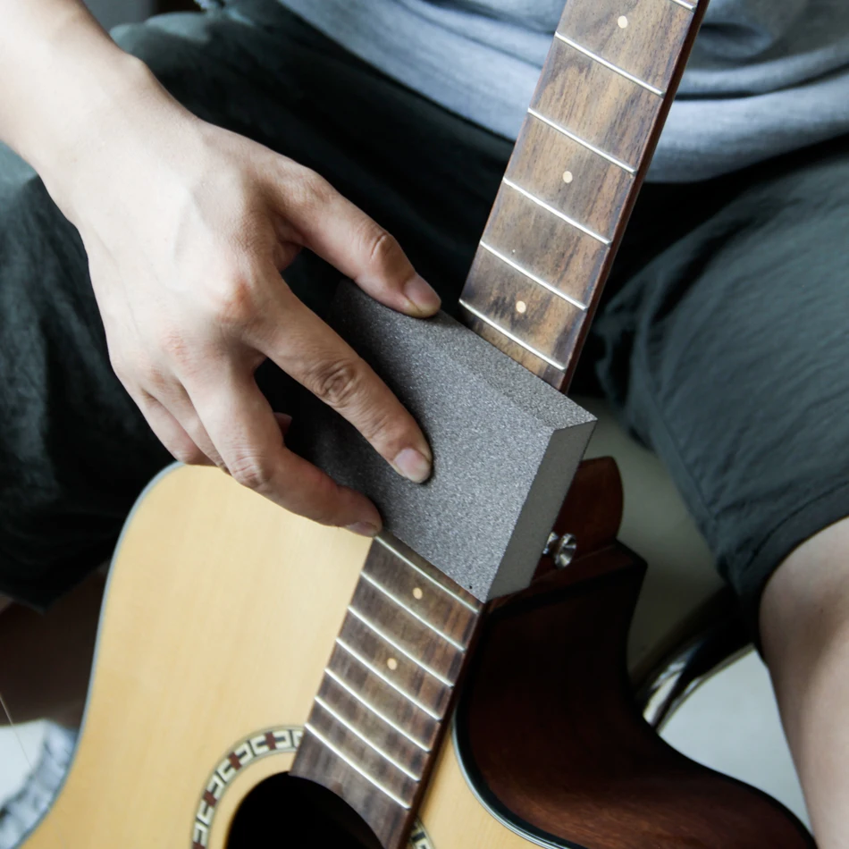 Пилка из нержавеющей стали для гитарные лады с алмазными абразивами чистящая