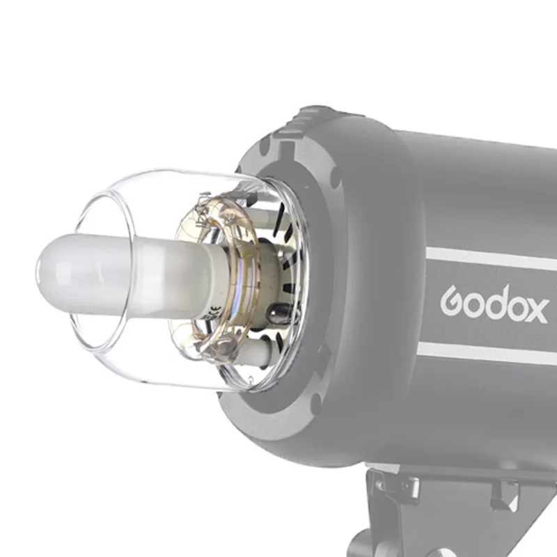 Godox оригинальная вспышка стеклянная крышка купольная лампа Защитная для QT / QS