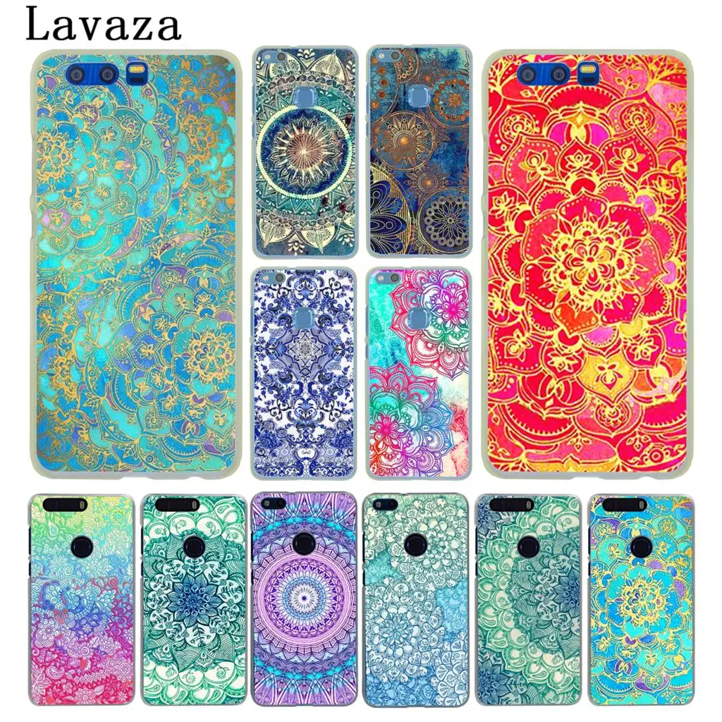 Lavaza сапфировое Нефритовое витражное стекло мандалы чехол для huawei Y9 Y7 Y6 Prime 2019 Honor 20