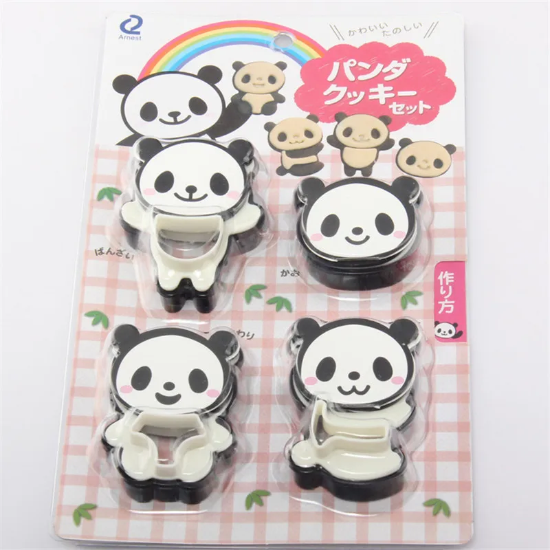 Omilut Panda DIY выпечка пластиковая резка бисквит печенье резак инструменты для