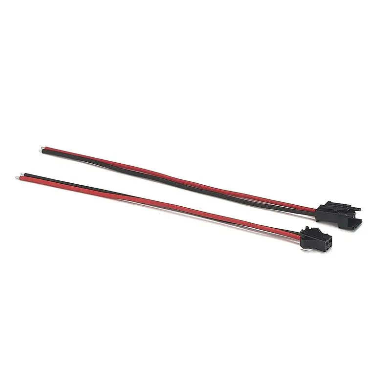 2 ядра женский мужской SM JST разъем кабель 20AWG 0 5 мм продлить провода для 5050