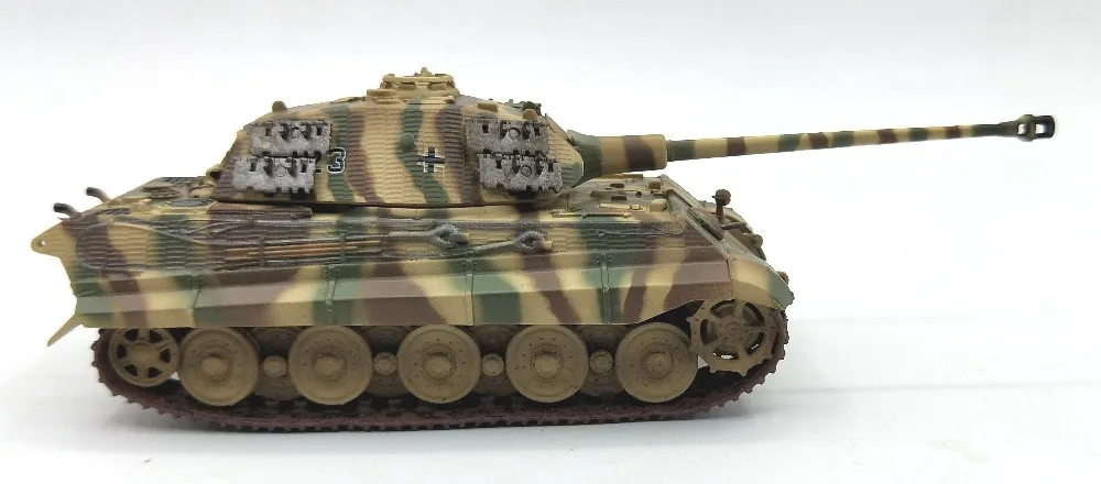 1:72 НЕМЕЦКИЙ Король тигр тяжелый танк модель антимагнитный камуфляж готовый trumpeter