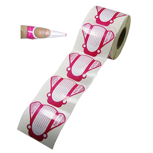 100 шт. Французский акриловый УФ-гель для наращивания формы дизайна ногтей