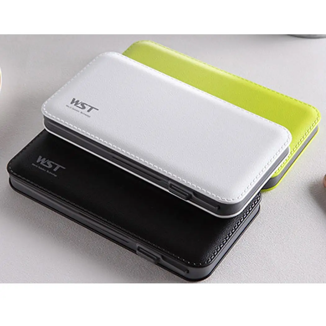 Ультра тонкий Мини Портативный 12000mAh внешний аккумулятор для Xiaomi iPhone Samsung Huawei