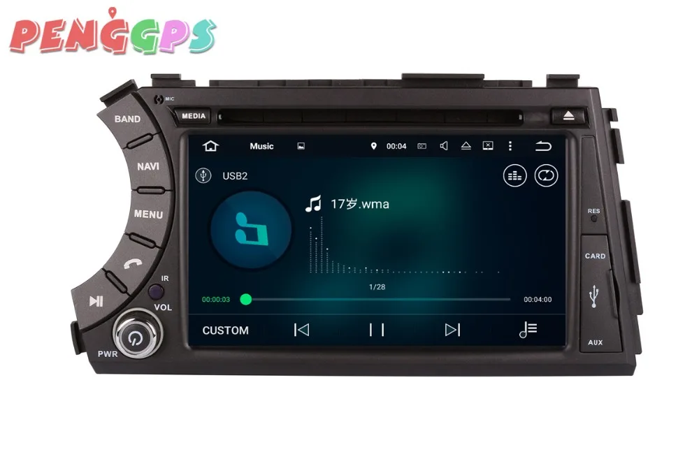 Автомобильный gps навигация Android 9 0 DVD радио для SSANGYONG Kyron Actyon Micro Korando 2005 2006