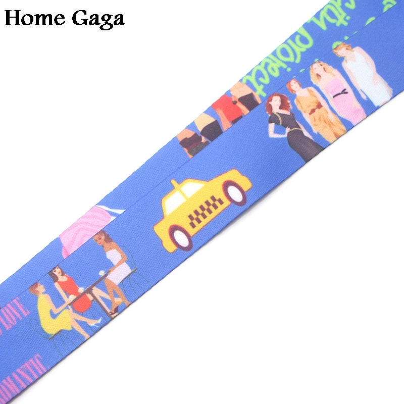 Homegaga секс и город феминистский брелок шнурок лента ремешок на шею держатель для