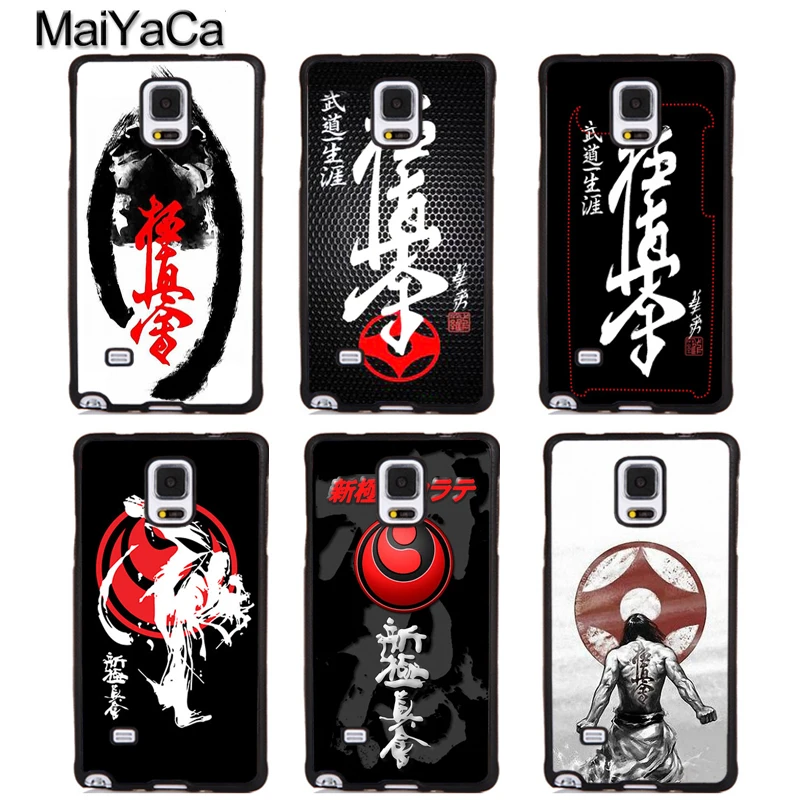 Oyama Kyokushin каратэ чехол для Samsung A21S A20e A71 A51 A10 A40 A50 A70 Galaxy S20 Plus S10 S9 Note 20 Ultra|Бамперы| |