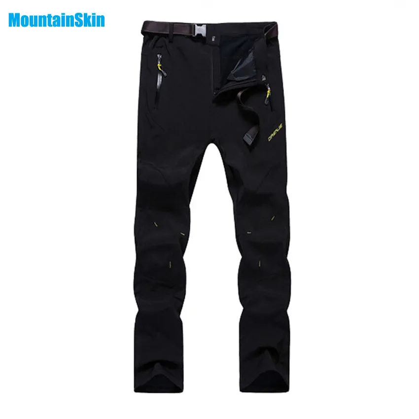 5XL Mountainskin Мужские Зимние флисовые утепленные штаны для улицы Спортивная