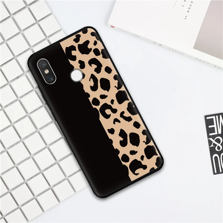 Чехол для телефона для Xiaomi mi A2 8 Lite Red mi S2 Y2 примечание 6 Pro 5A 5P 6A 5 6X5X3 4 4X 4A A1 A2 чехол силиконовый черный бант из ленты TPU с изображением крышка